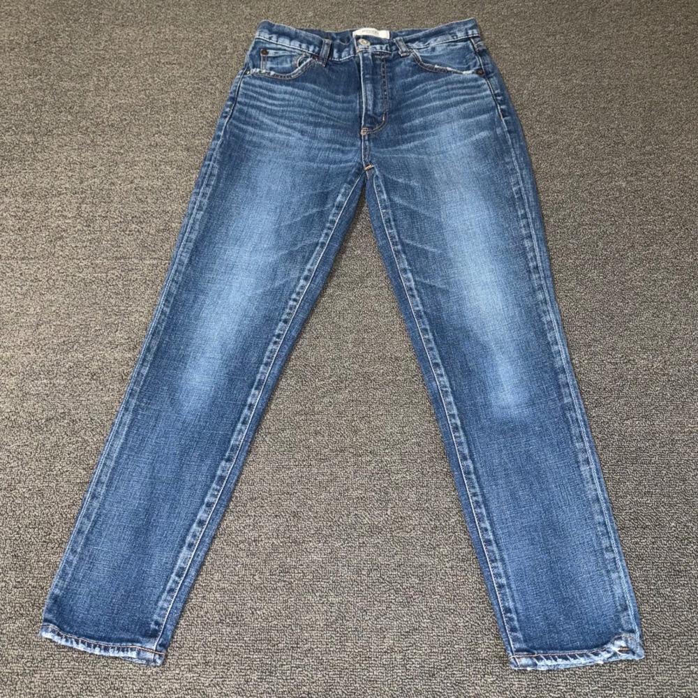 Moussy Vintage Skinny Jeans Blue Medium Wash Made in Japan Size 26 Streetwear